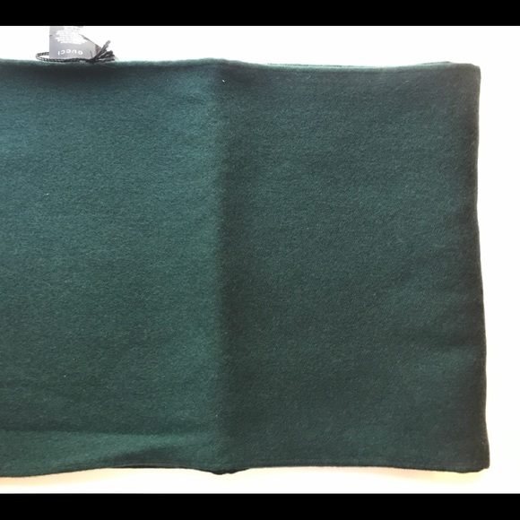 Gg Print Wool Silk Scarf/Wrap - Picture 3 of 3